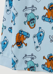 Organic cotton pyjamas with print