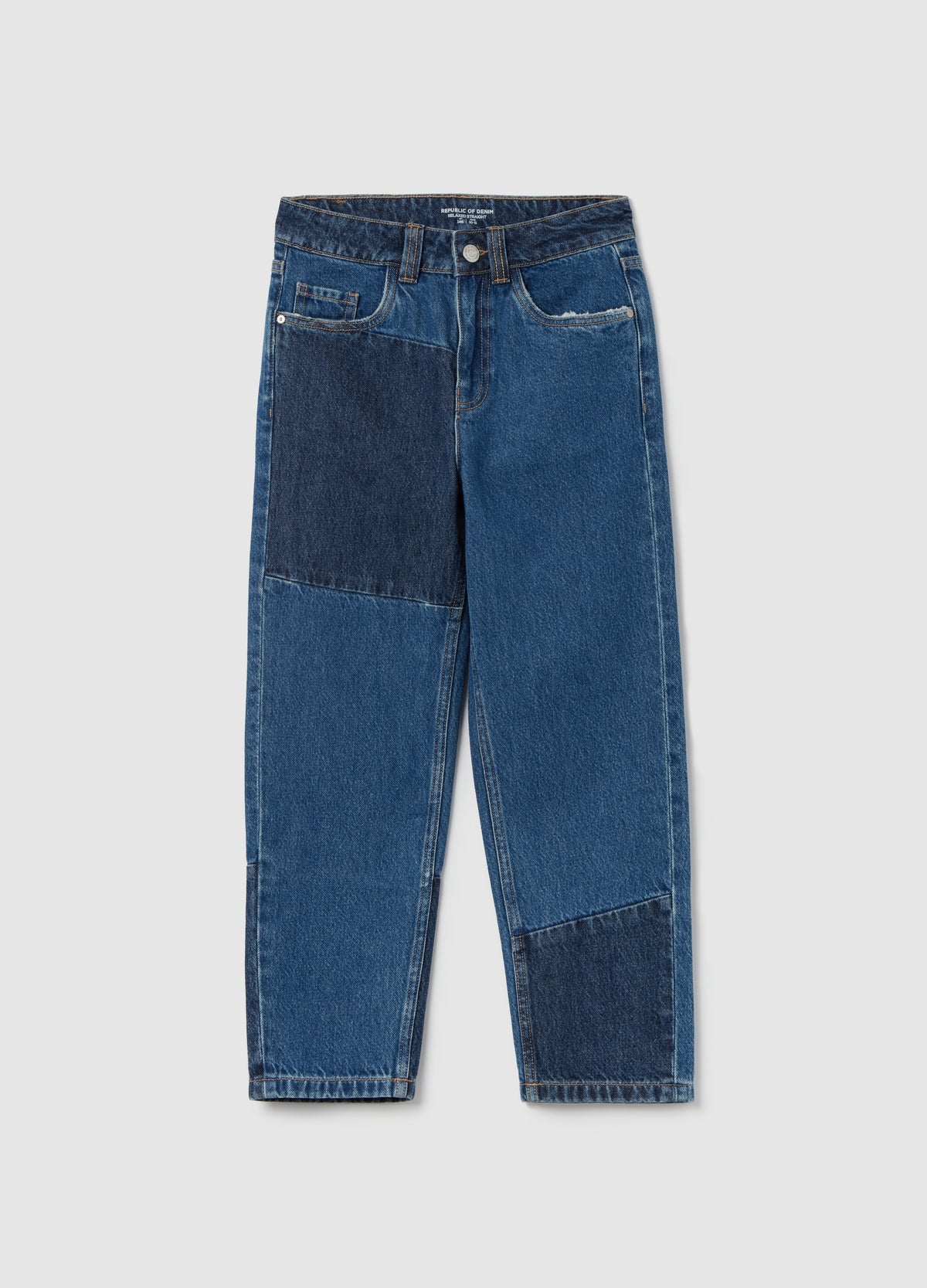 Relaxed-fit jeans with double wash