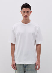 Cotton T-shirt with round neck