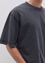 Cotton T-shirt with round neck