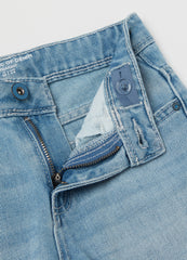 Five-pocket,straight-fit jeans