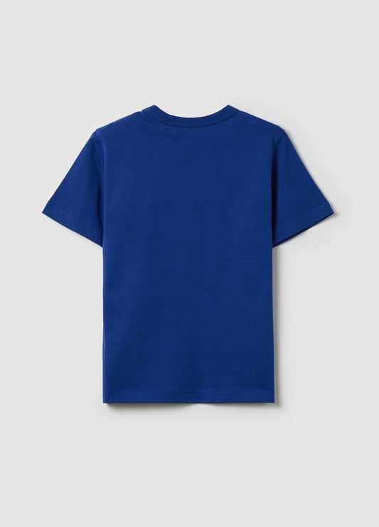 SOLID COLOUR T-SHIRT IN ORGANIC COTTON