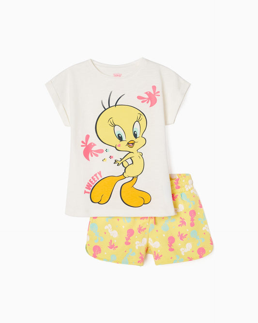 T-shirt + Shorts Set for Girls 'Tweety'