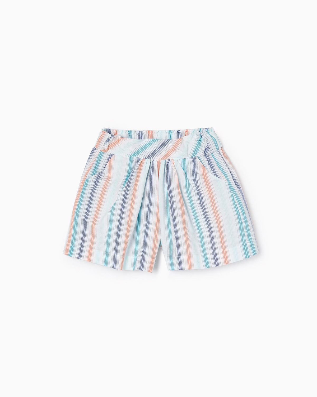 Cotton Striped Shorts for Girls 'You&Me'