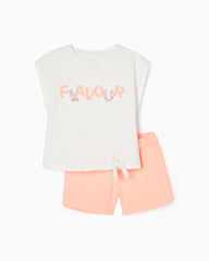 T-shirt + Shorts for Girls 'Flavour'