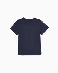 Pack 2 Cotton T-shirts for Boys 'Underwater'