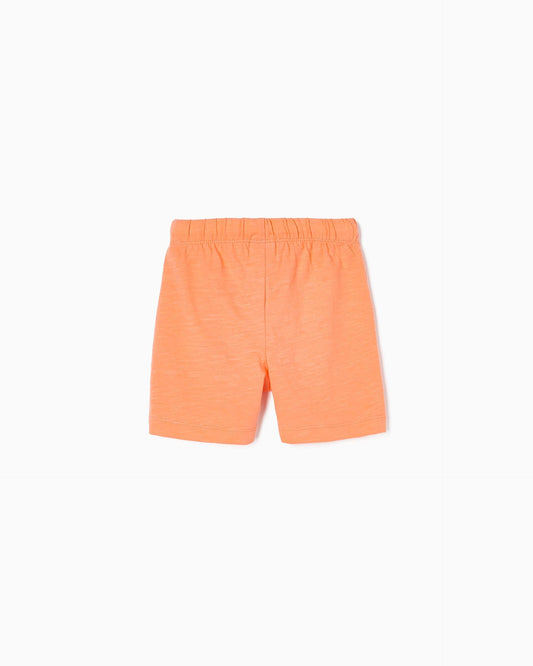 Pack 2 Cotton Sport Shorts for Baby Boys