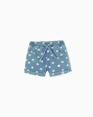 Denim Shorts for Baby Girls 'Shells'