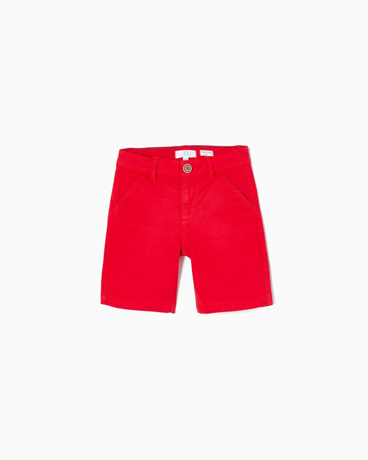 Cotton Twill Shorts for Boys 'Midi'