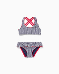 Striped Bikini UV 80 Protection for Girls