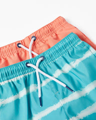 Pack 2 Swim Shorts for Baby Boys