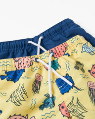 Pack 2 Swim Shorts for Baby Boys 'Blowfish'