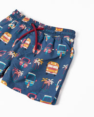 Swim Shorts with 'Tuk Tuk' Pattern for Baby Boys