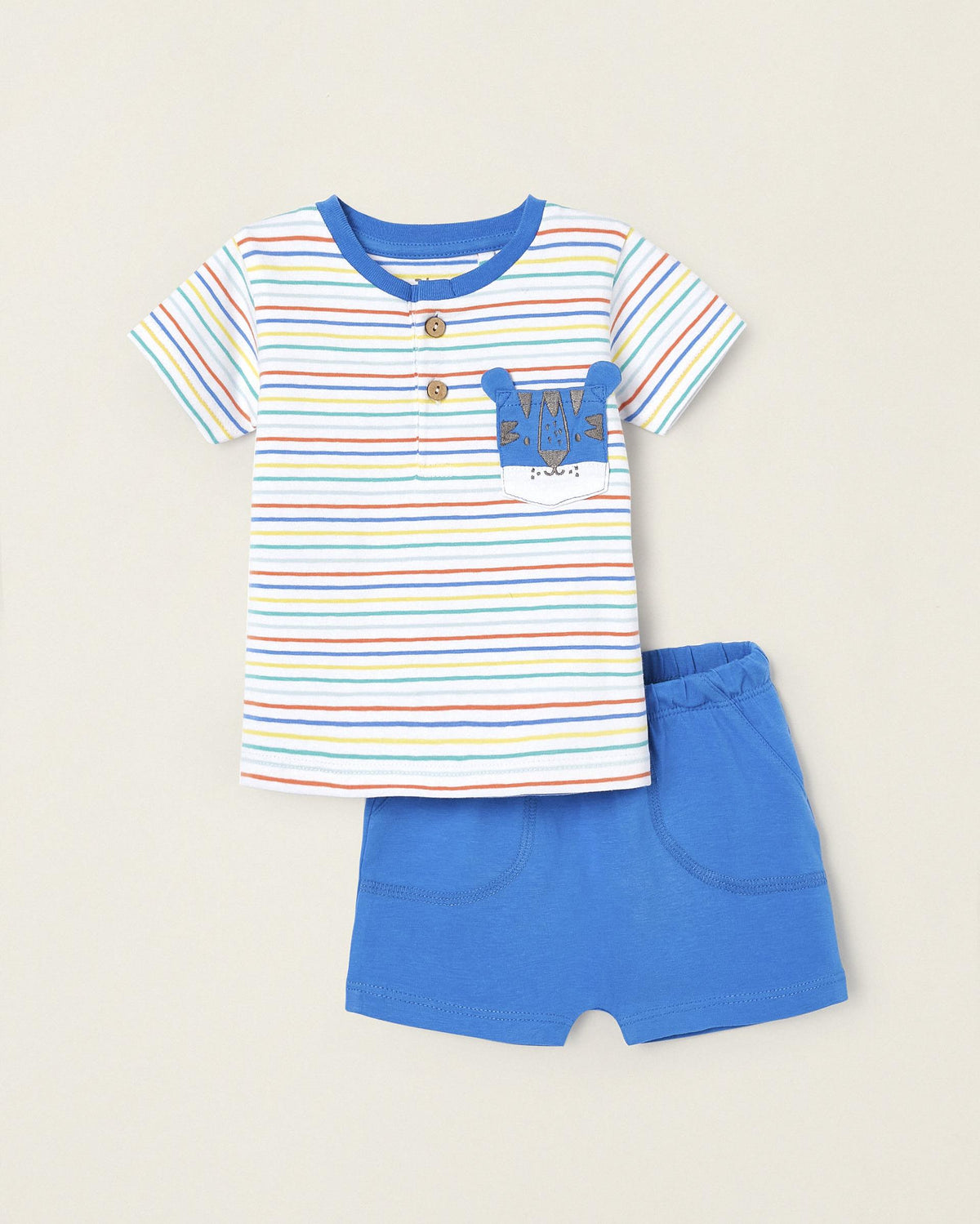 T-shirt + Shorts for Newborns 'Tiger'