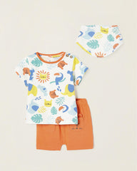 T-shirt + Shorts for Newborns 'Animals'