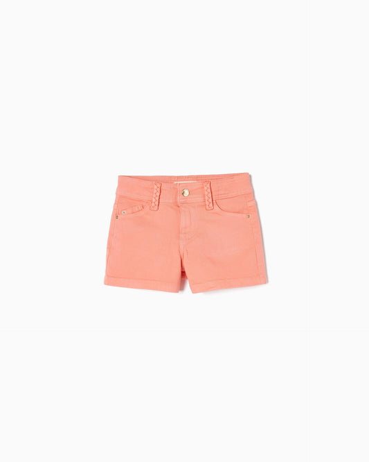 Cotton Twill Shorts for Girls