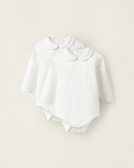 2-Pack Cotton Bodysuits for Newborns