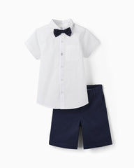 Cotton Shirt + Shorts for Boys