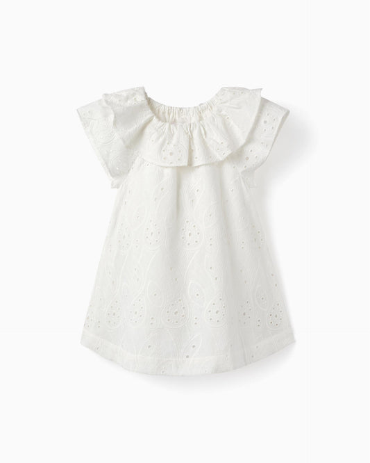 Dress with English Embroidery for Baby Girls