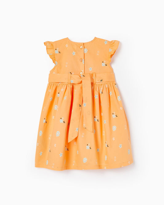 Floral Cotton Dress for Baby Girls