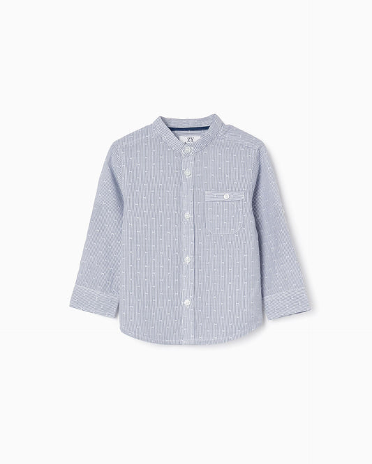 Striped Cotton Shirt for Baby Boys