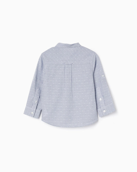 Striped Cotton Shirt for Baby Boys