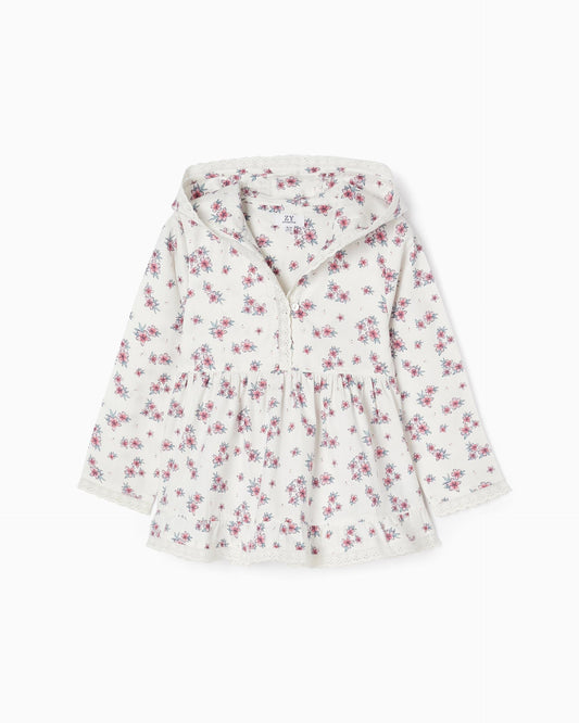 Floral Sweat with English Embroidery for Girls