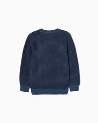 Cotton Knit Jumper for Boys