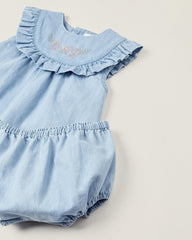 Denim Dress + Bloomers for Newborns