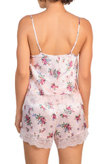 Isla & Evie Satin Cami Floral Print / LARGE