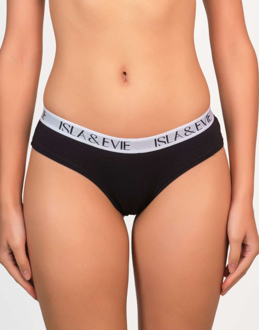 Pantieslogo Band Cheeky - Caba Black Beauty-Lsi / MED