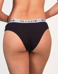 Pantieslogo Band Cheeky - Caba Black Beauty-Lsi / MED