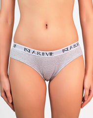 Pantieslogo Band Cheeky - Caba Grey Marl / MED