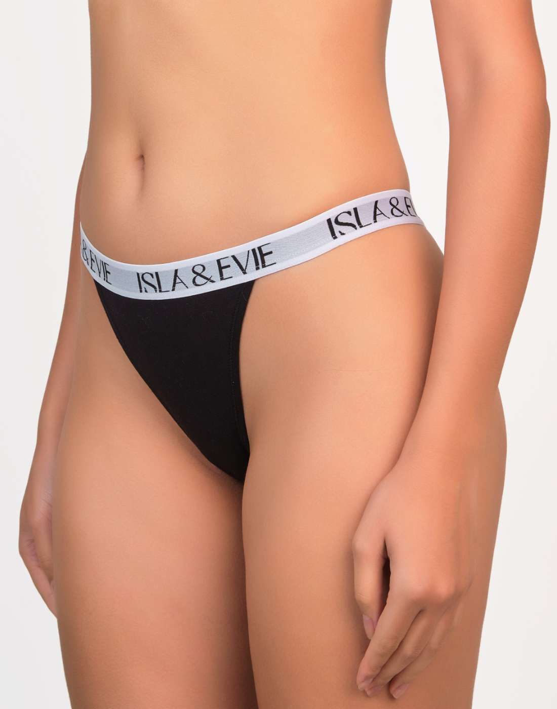 Pantieslogobandbikini Black Beauty-Lsi / MED