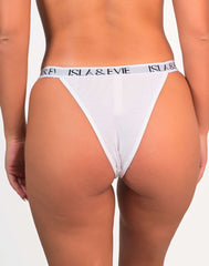 Pantieslogobandbikini Brilliant White / MED