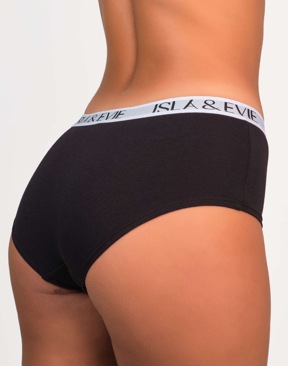 Pantieslogobandboyshort Black Beauty-Lsi / MED