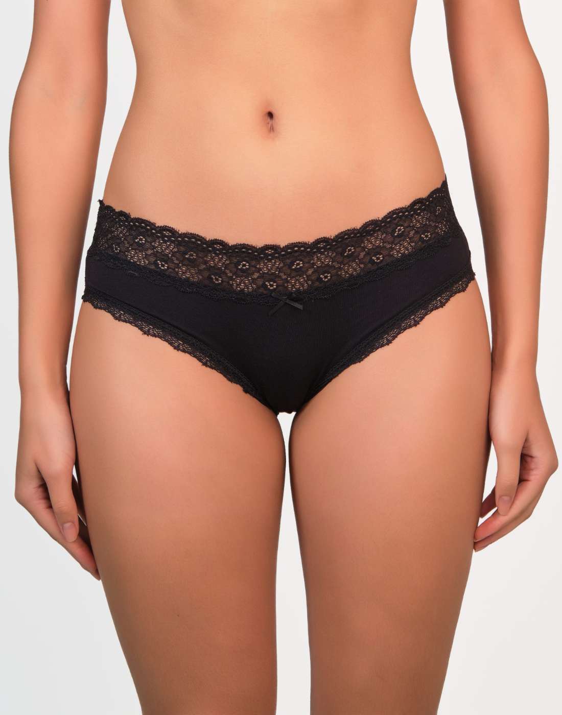 Panties Hipster Lace Black Beauty-Lsi / MED