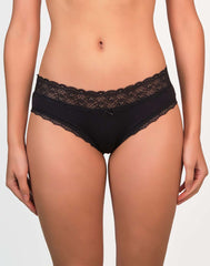 Panties Hipster Lace Black Beauty-Lsi / MED