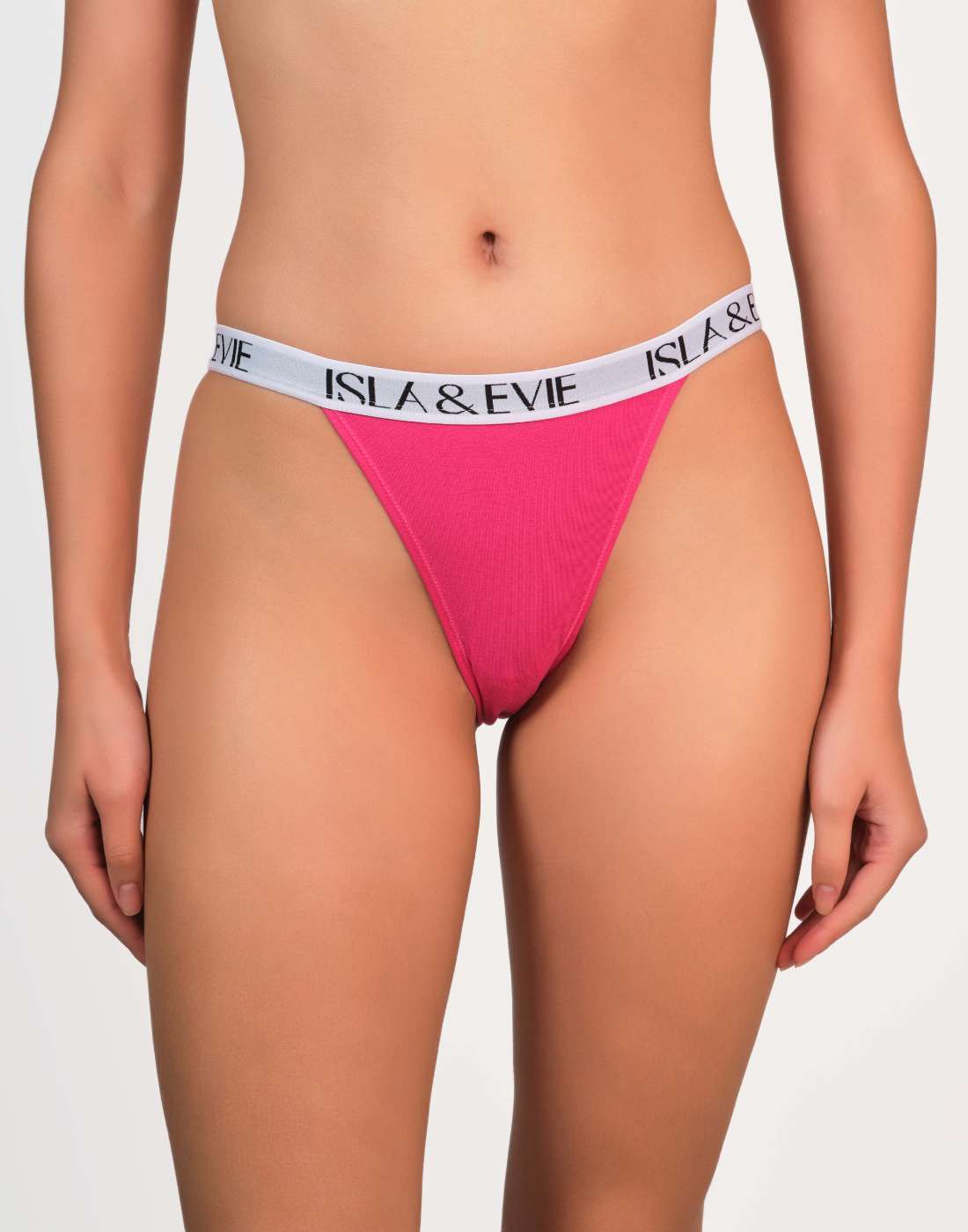 Pantieslogobandbikini MED / Cabaret Pink