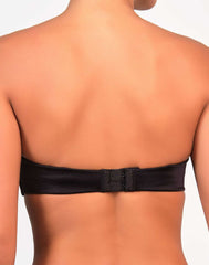 Isla & Evie Strapless Multiway Strapless Plunge Bra Black / 34B