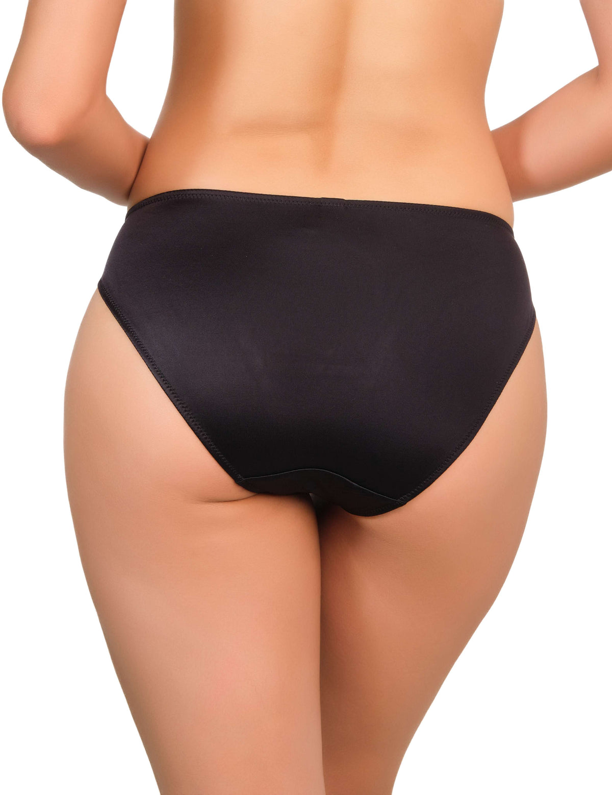 Isla & Evie Everyday Bikini Panties MED / Black