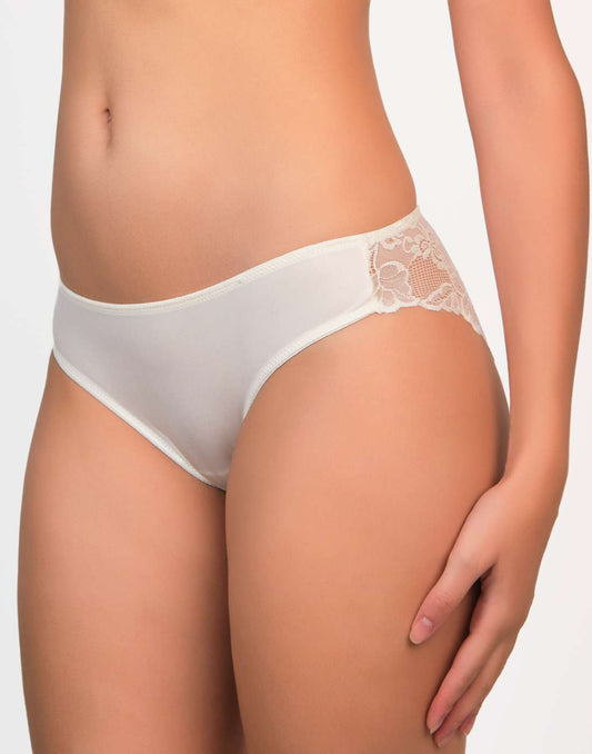 Isla & Evie Everyday Cheeky Panties Ivory / MED