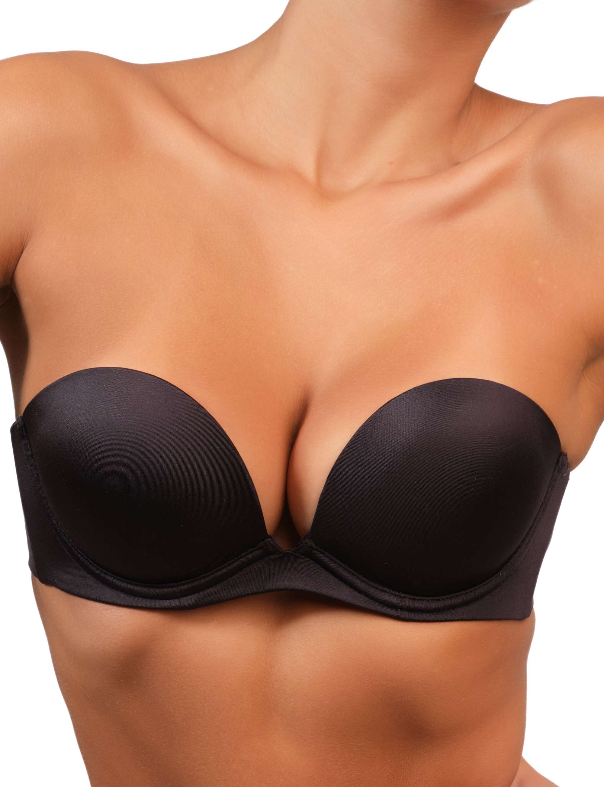 Isla & Evie 6 Way Plunge Bra 34B / Black