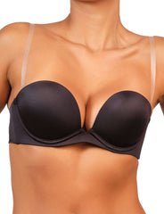 Isla & Evie 6 Way Plunge Bra 34B / Black