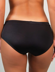 Isla & Evie Everyday Hipster Panties MED / Black