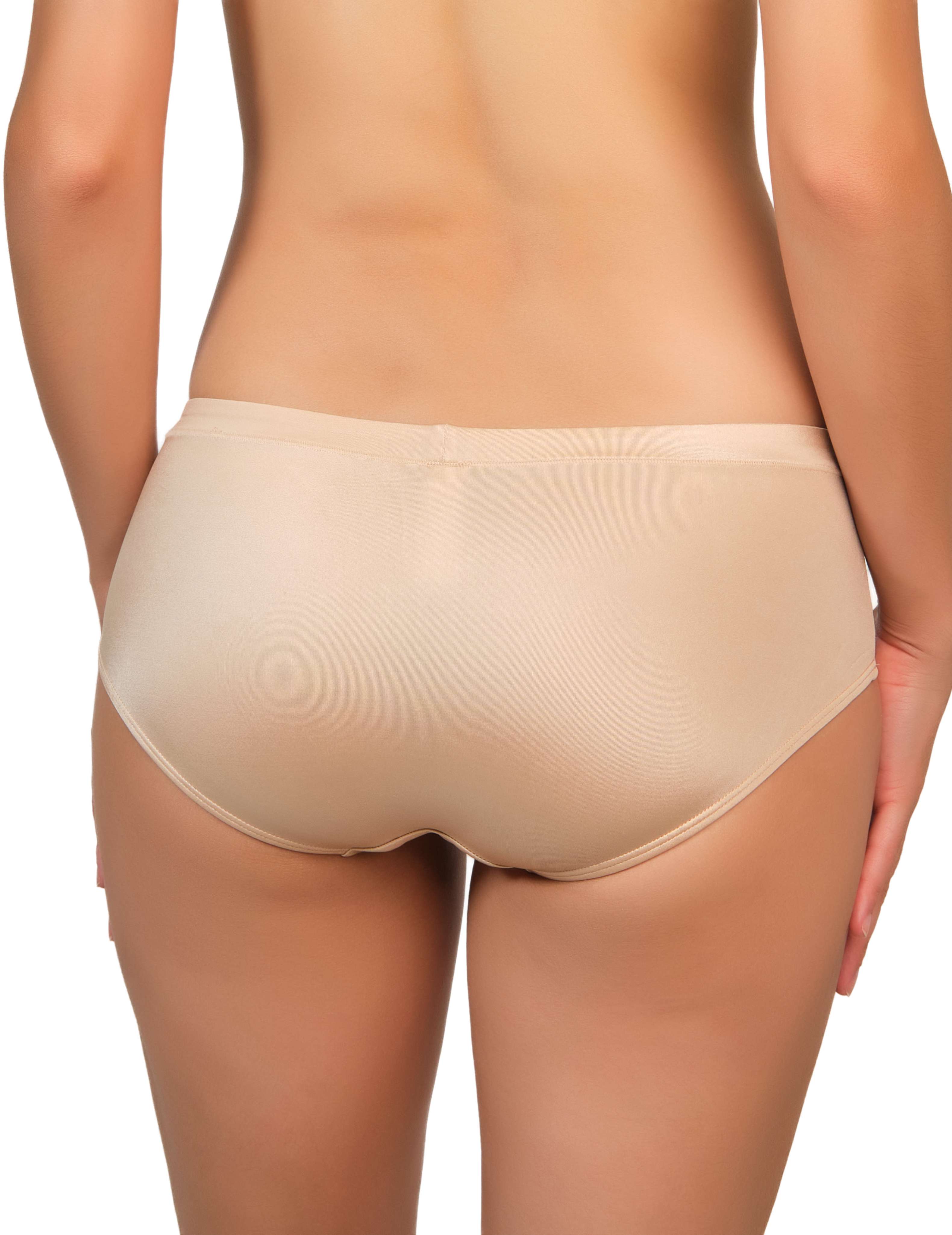 Isla & Evie Everyday Hipster Panties MED / Nude