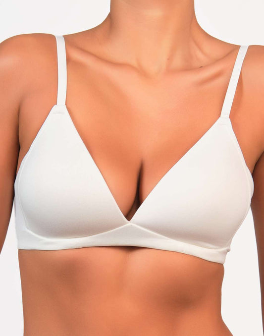 Isla & Evie Everyday Padded Bra Ivory / 34B