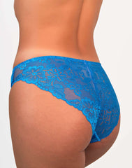 Ebd Lace Back Cheeky Panty Blue Aster / MED