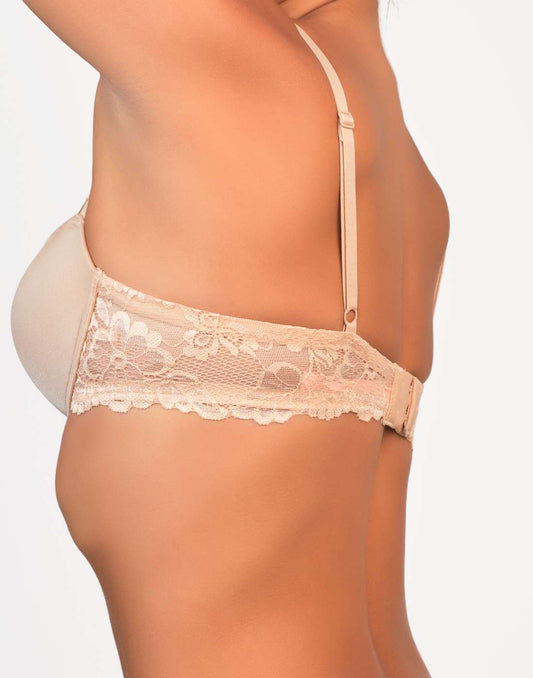 Ebd Balconette Lace Trim Bra Rugby Tan / 34B