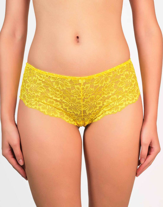 Evie Lace Hipster Panty Buttercup / MED